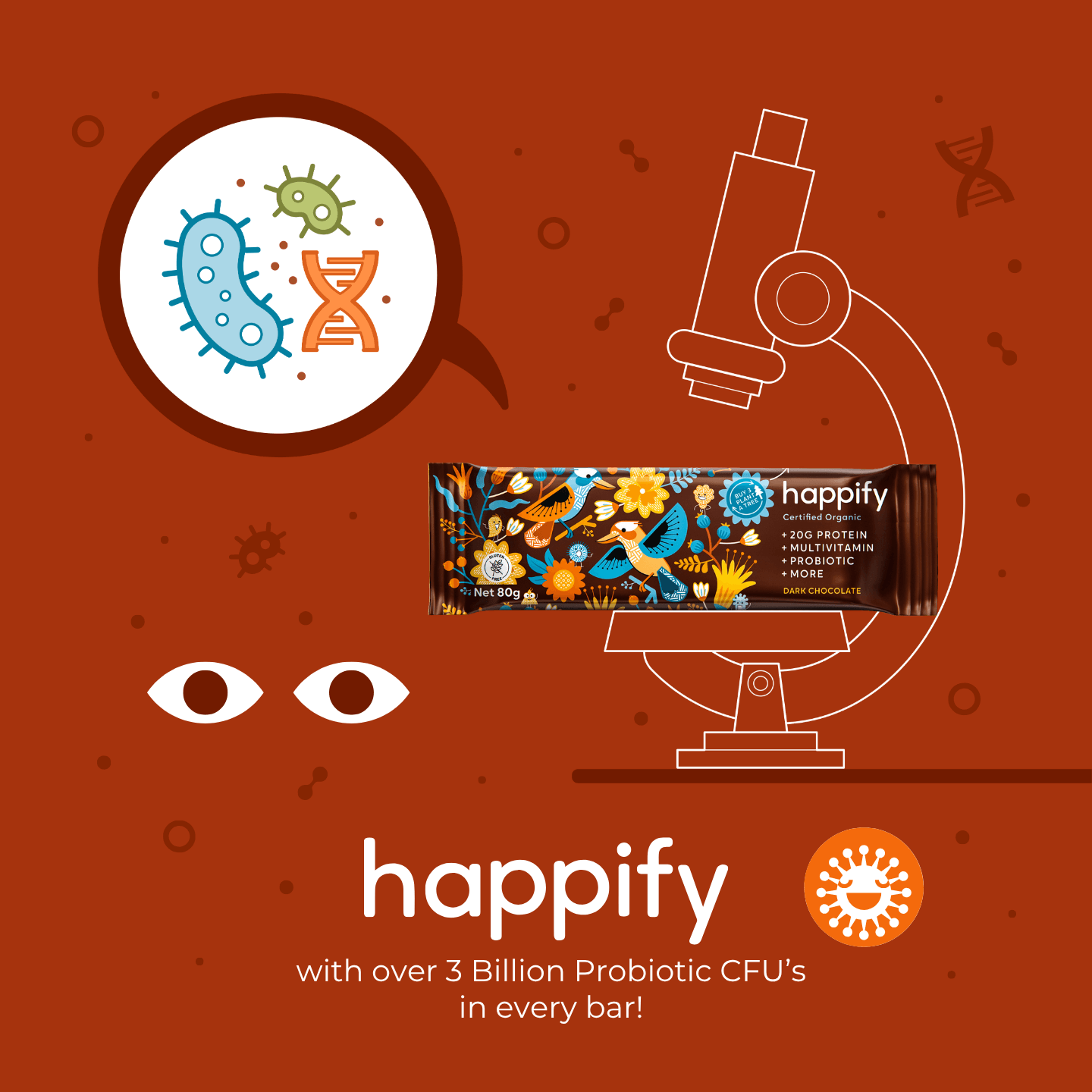 HAPPIFY BAR DARK CHOCOLATE