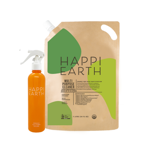 HAPPI EARTH マルチパーパスクリーナー（スプレーボトル付き）
